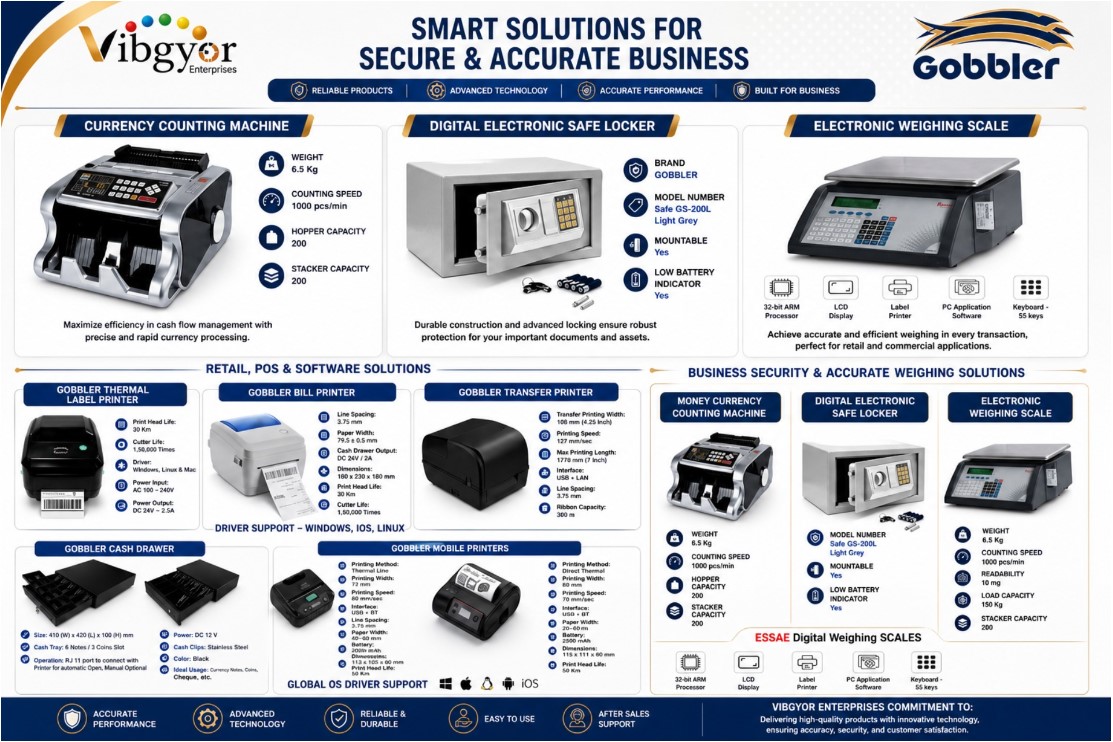 Vibgyor Enterprises Product Range